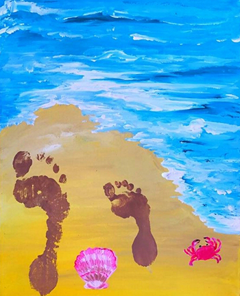 Footprints in the Sand (Children’s Class)
