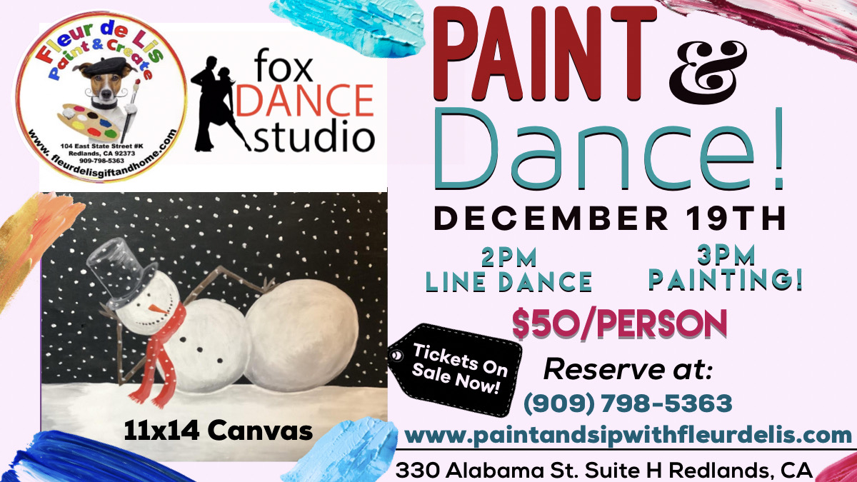 December 19th 2 p.m. @ Fox Dance Studio