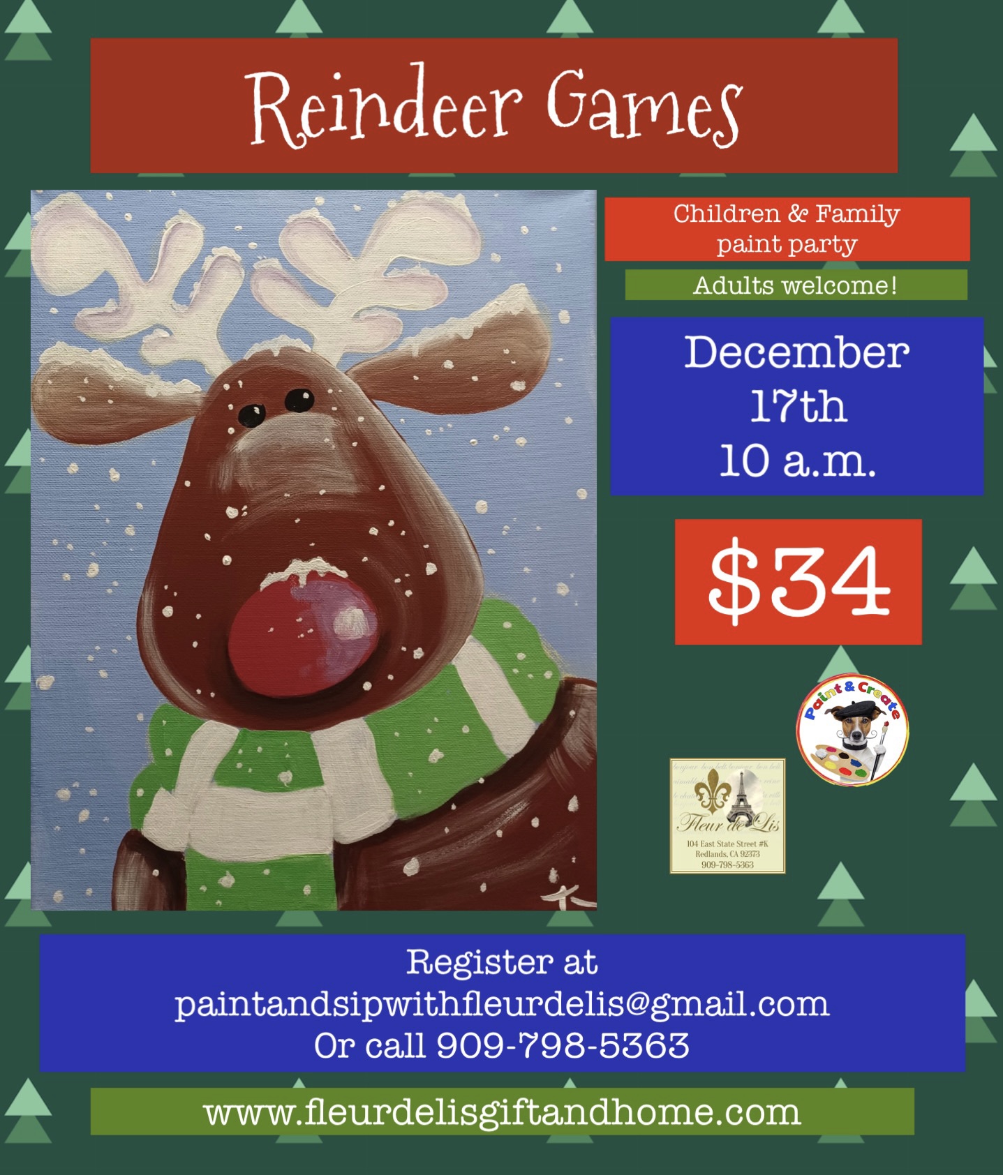 December 17th 10 a.m. Reindeer Games